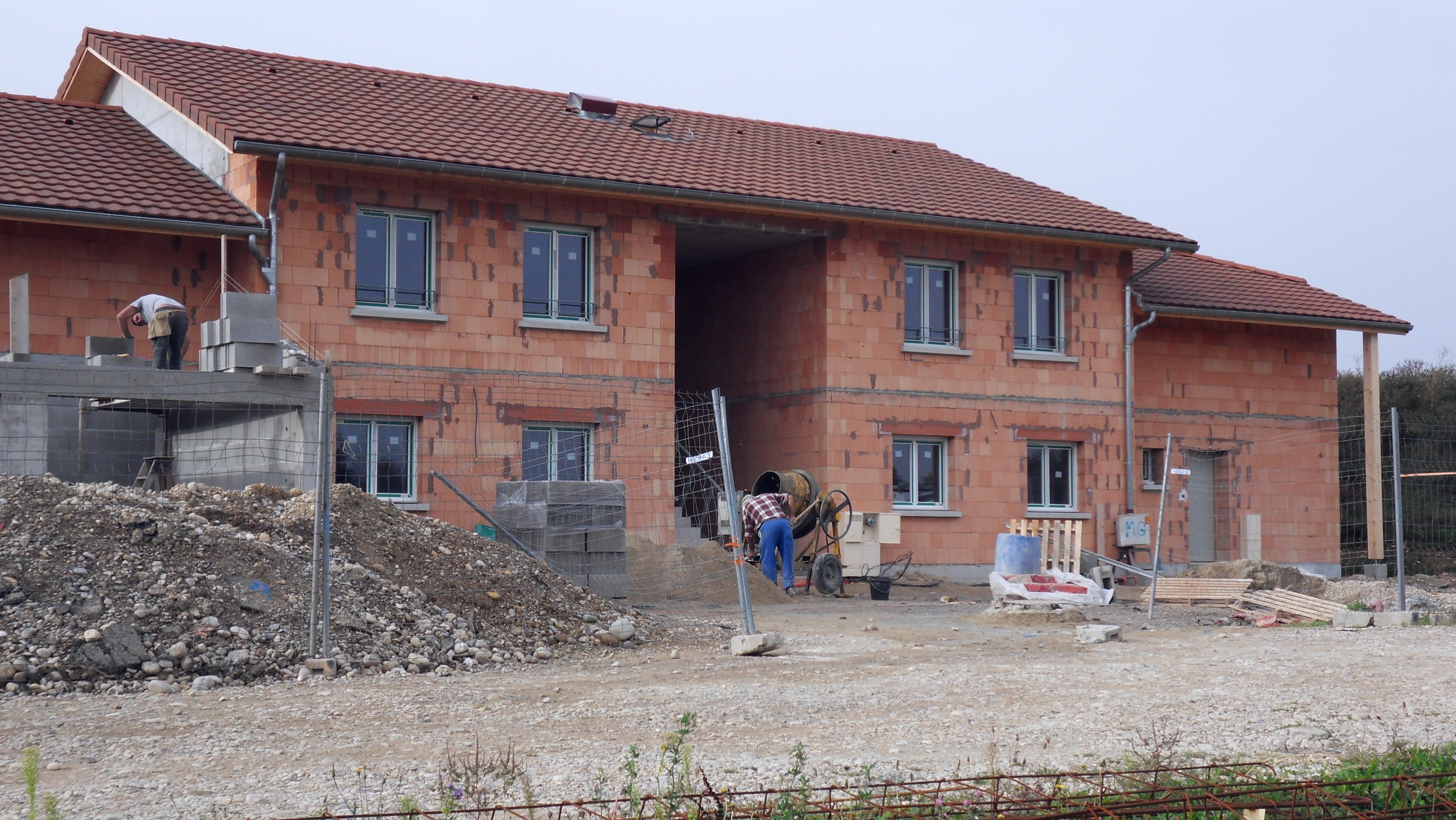Construction de batiment - Photo d'illustration