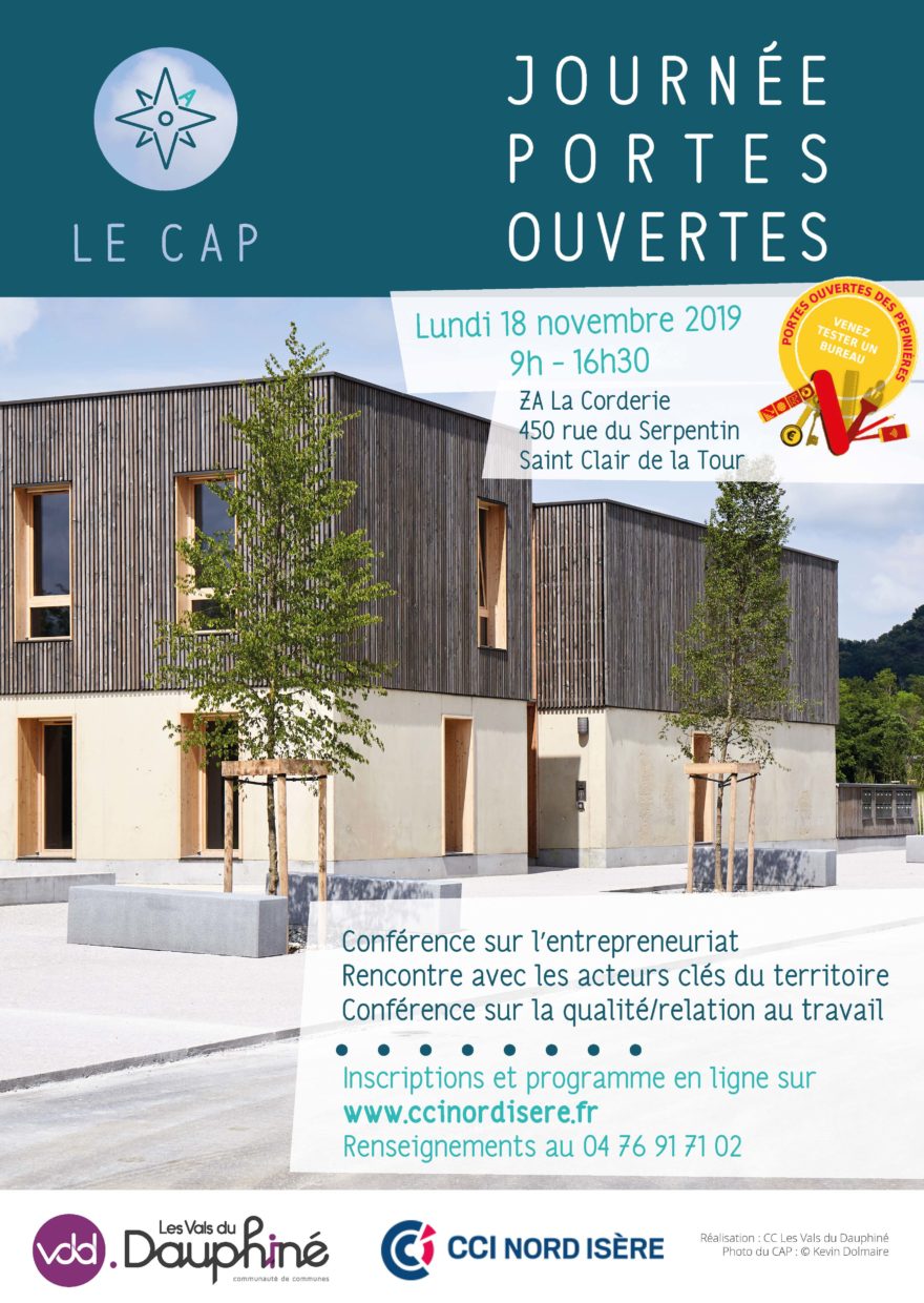 Affiche Journée portes ouvertes LE CAP 2019