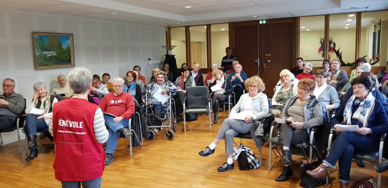 Photo représentant un groupe de personnes ayant participé à l'action "conduire avec son temps"
